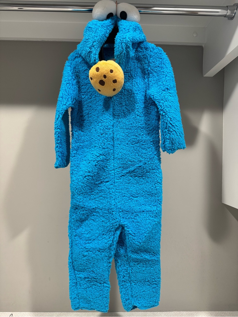 Sesame Street Cookie Monster Toddler Costume with Cookie Plush - Picture 2 of 4
